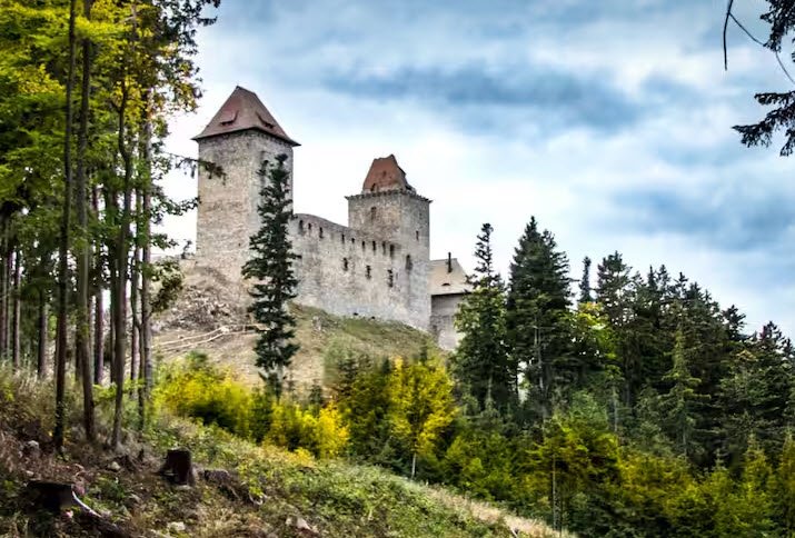 Pustý Hrádek, Kašperské Hory, Czech Republic (Czechia)